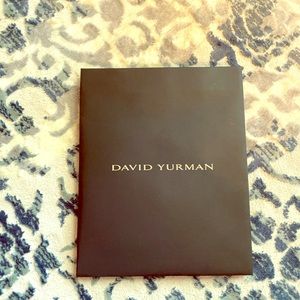 Brand new David Yurman gift bag